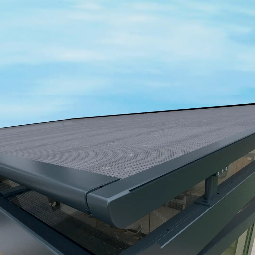 Horizontal Fabric Retractable Curtains