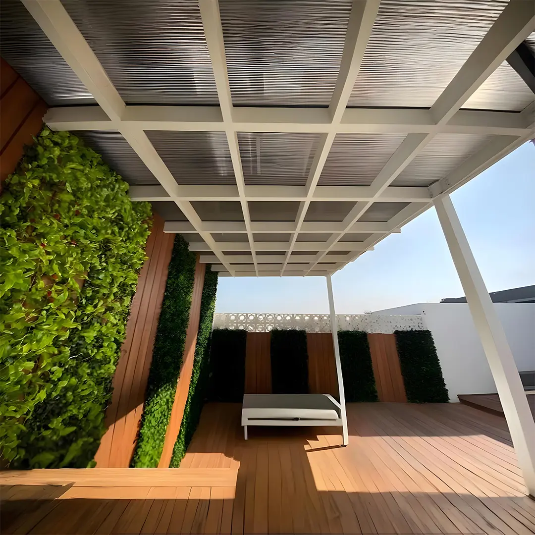 classic fixed roof