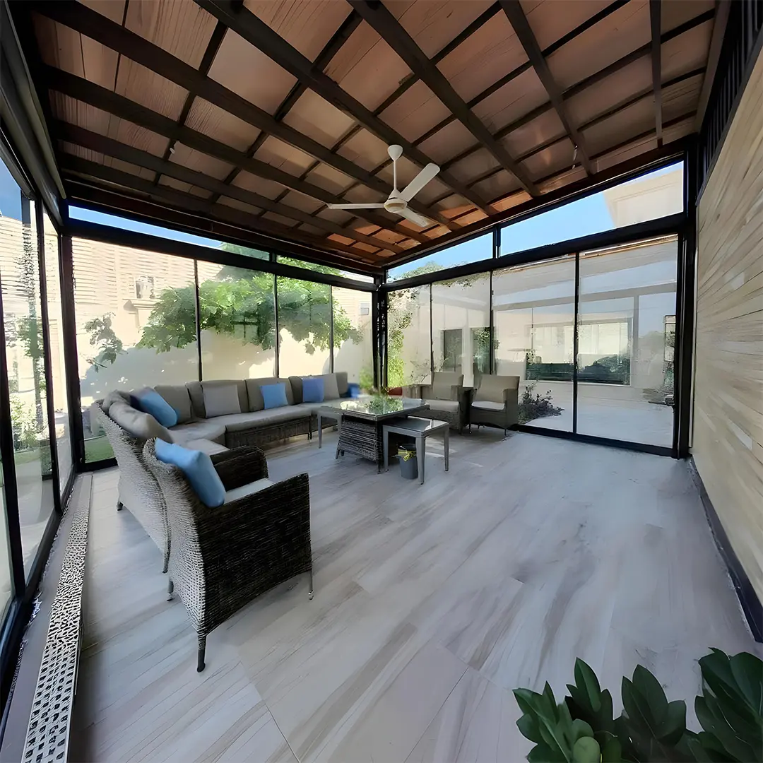 classic fixed roof